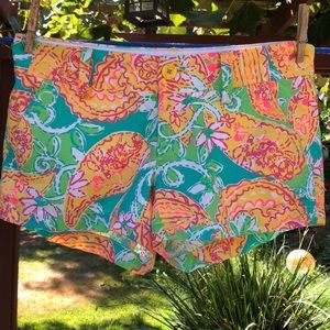 🌺 LILLY PULITZER Pretty “The Walsh Short” Size 0!